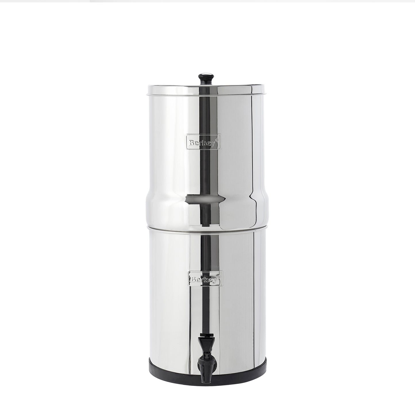 Travel Berkey® System 5.6L, inclusief 2 black berkey + Gratis Membrane solutions Filterfles