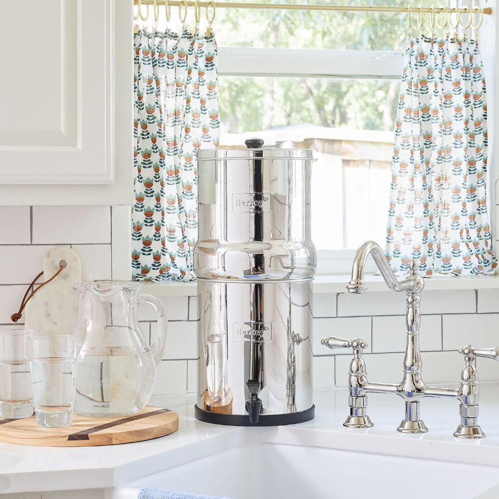 Big Berkey® System 8.5L, inclusief 2 Coldstream FTO Plus Filters