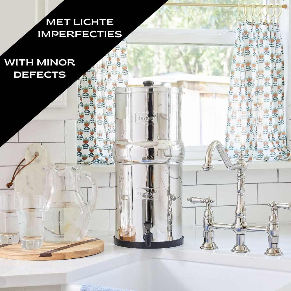 Travel Berkey® System 5,6L, comprenant 2 berkey noirs