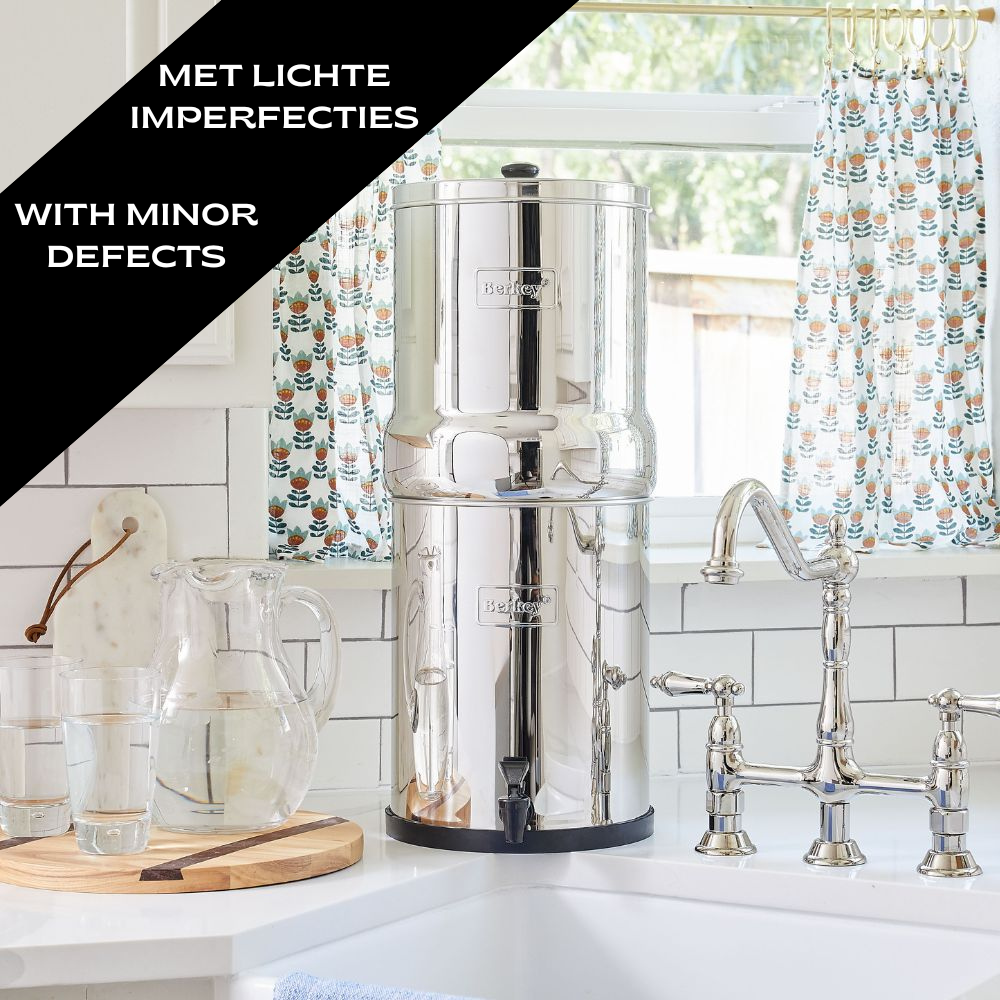 Royal Berkey® System 12.5L, including 2 black berkeys