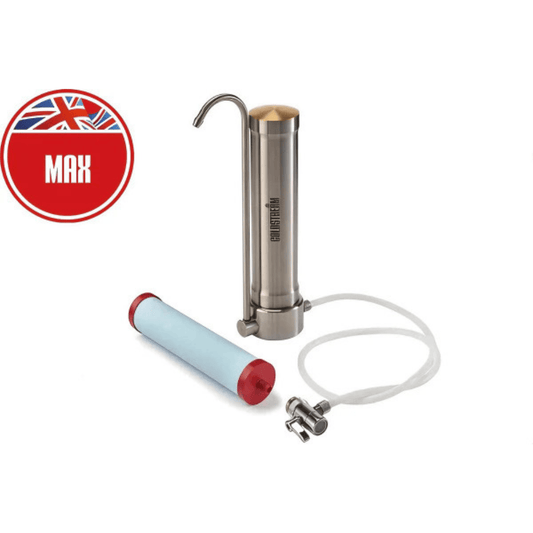 Coldstream | Système de filtre à eau de comptoir Max CF504W, acier inoxydable