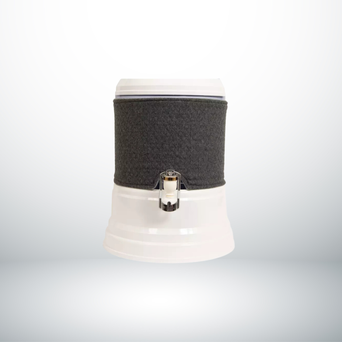 Fontein Eva 25L | Beschermings Hoes Voor Onderbak (plastic) kleuren donkergrijs en lichtgrijs