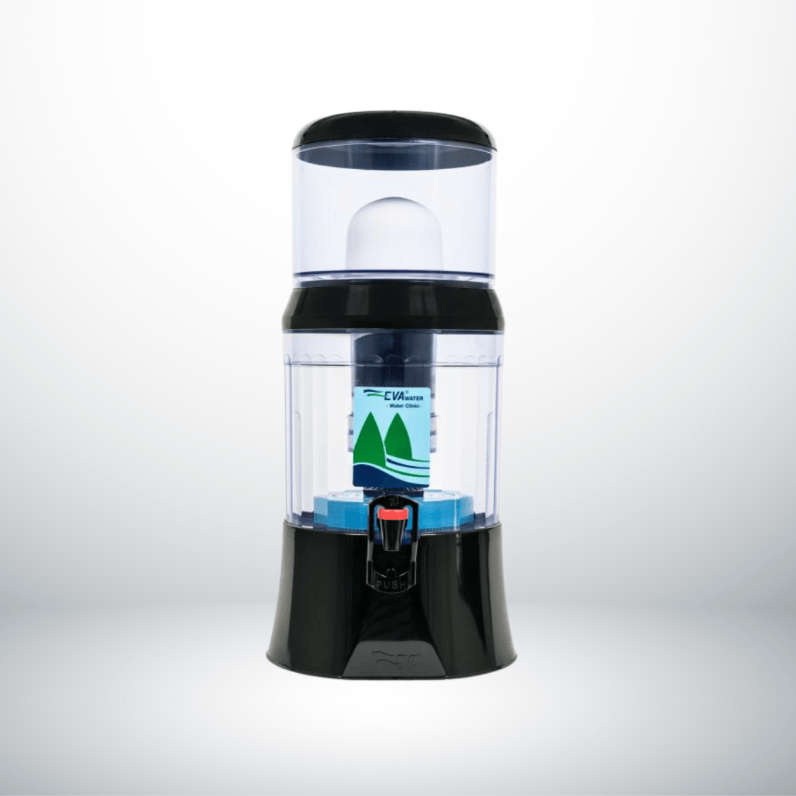 Fontaine Eva plc | 7 litres - noir - sans magnétisation