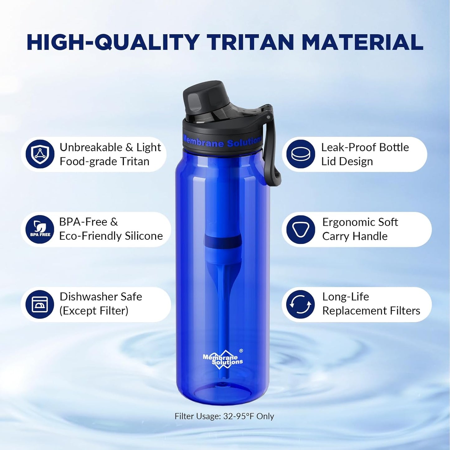 Royal Berkey® System 12,5L, comprenant 2 berkey noirs