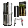 Aquaticstream 8.5L Gravity Filtration System™ | CarbonFlow Black Filters + 7 inch RVS Waterview