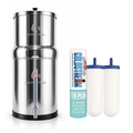 Aquaticstream 8.5L Gravity Filtration System™ | Coldstream FTO+ Filters + 7" Stainless Steel WaterView