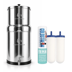 Aquaticstream 8.5L Gravity Filtration System™ | Coldstream FTO+ Filters + Stainless Steel Spigot