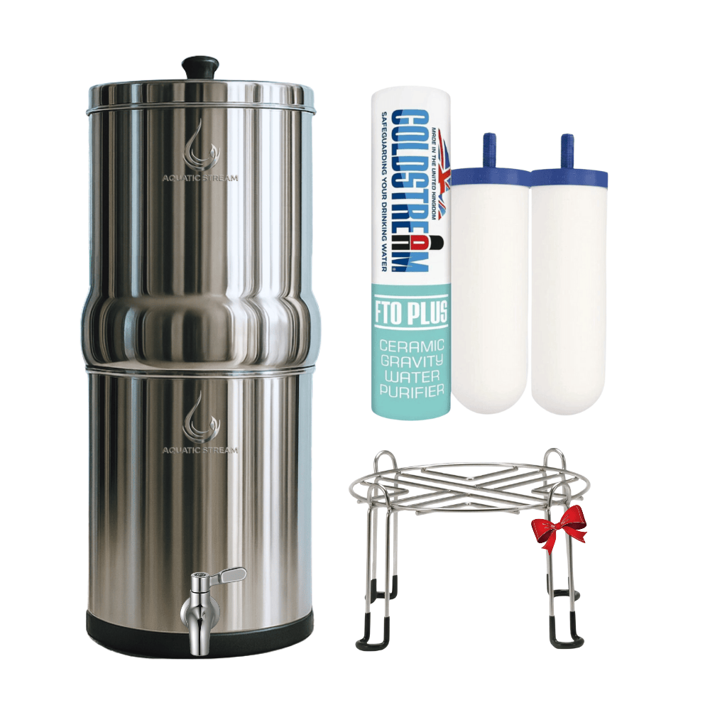Aquaticstream 8.5L Gravity Filtration System™ | Coldstream FTO+ Filters