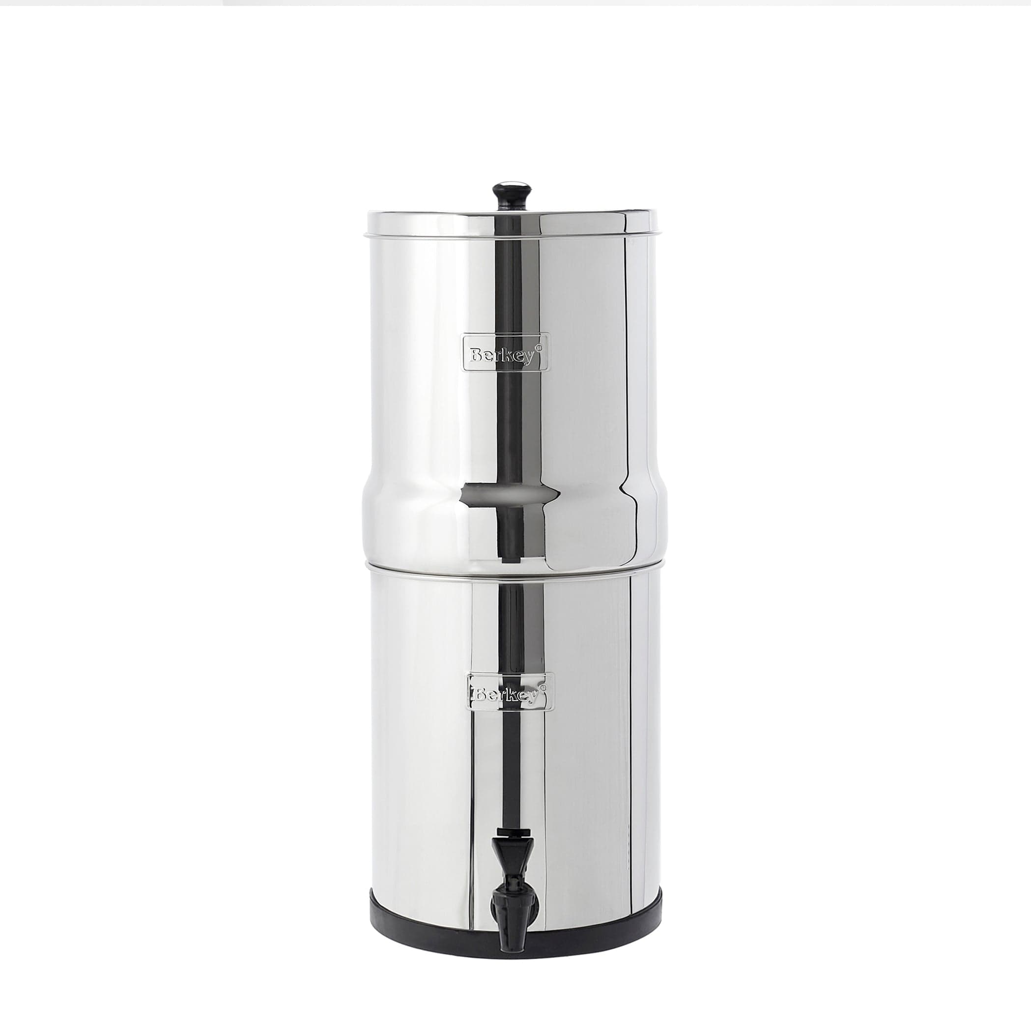 Travel Berkey® System 5.6L, inclusief 2 black berkey + Gratis Membrane solutions Filter Fles
