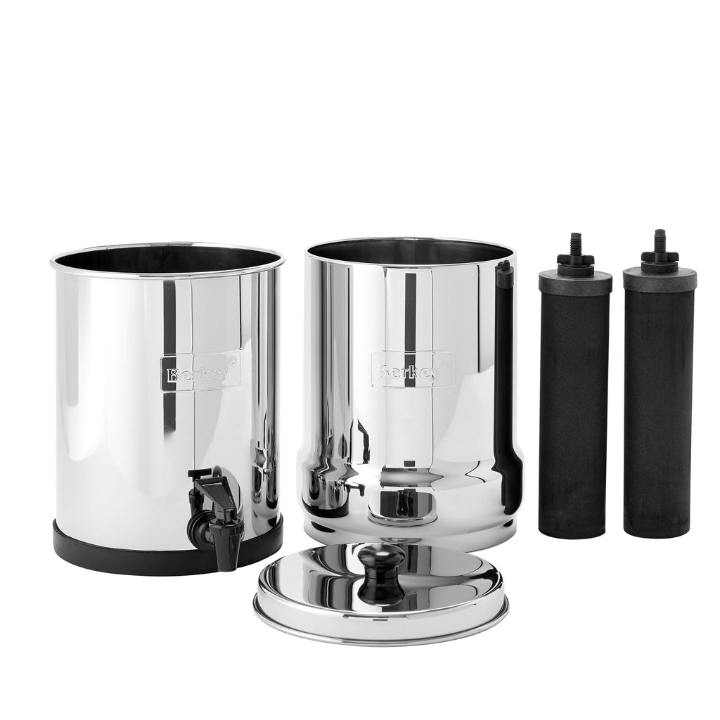Travel Berkey® 5,6 litres + Berkey® Water View 7 pouces Spigot