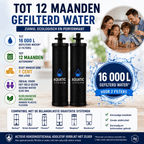 Aquaticstream Aquaticstream CarbonFlow BlackFilters Aquaticstream | CarbonFlow BlackFilters (x2)  NSF/ANSI Certified