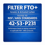 Aquaticstream 8.5L Gravity Filtration System™ | Coldstream FTO+ Filters + 7" Stainless Steel WaterView