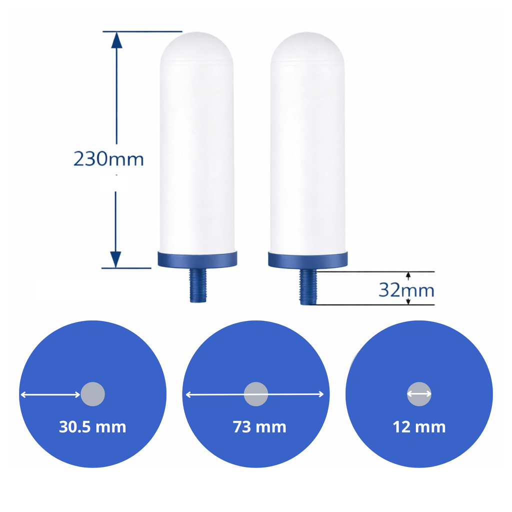 Aquaticstream 8.5L Gravity Filtration System™ | Coldstream FTO+ Filters