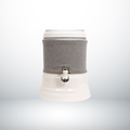 Eva fountain 7L | Protective Cover for Bottom Tray (plastic and glass) - colours light grey and yellow