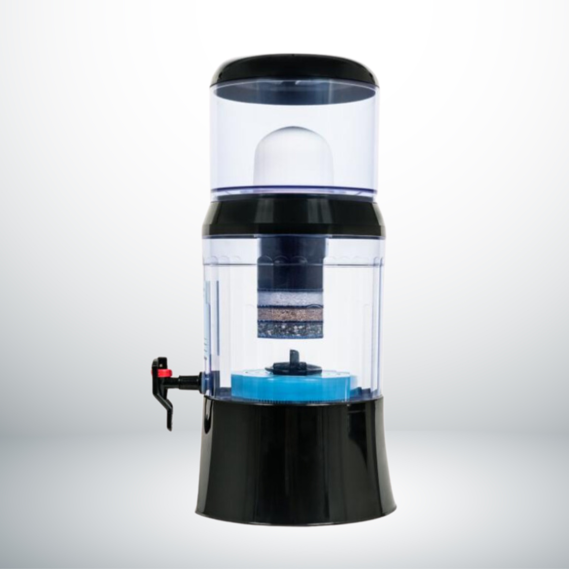 Fontein Eva bep | 7 liter - zwart met magnetisering