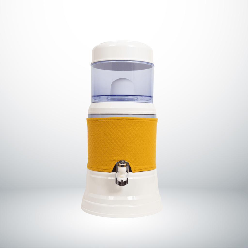 Eva Fountain 12L | Protective Cover for Undertray - colours light grey and yellow