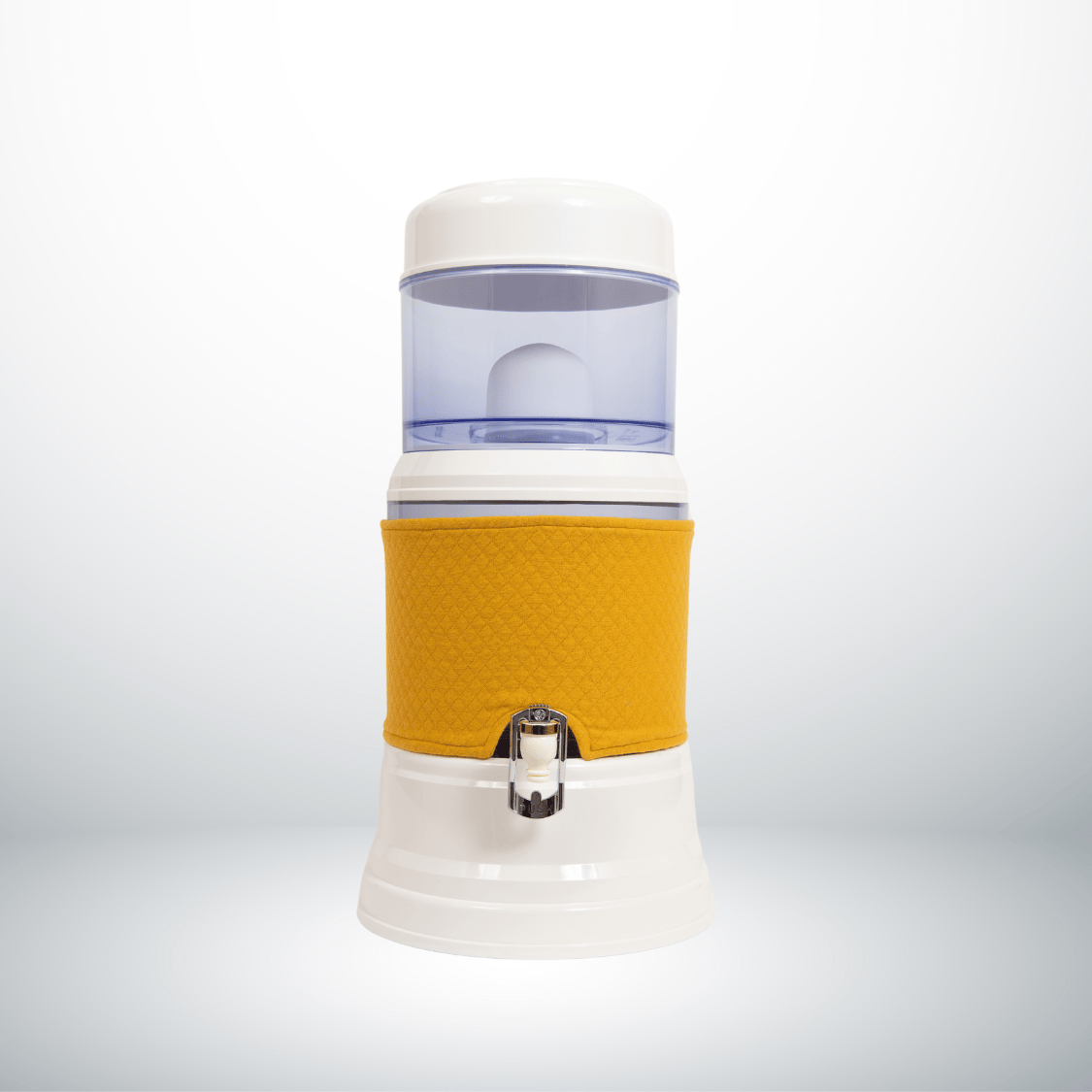 Eva Fountain 12L | Protective Cover for Undertray - colours light grey and yellow