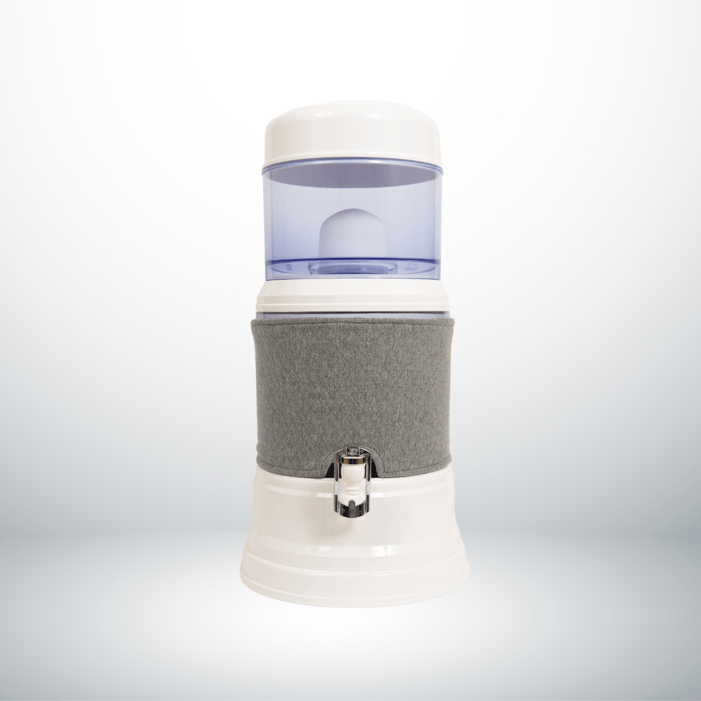 Eva Fountain 12L | Protective Cover for Undertray - colours light grey and yellow