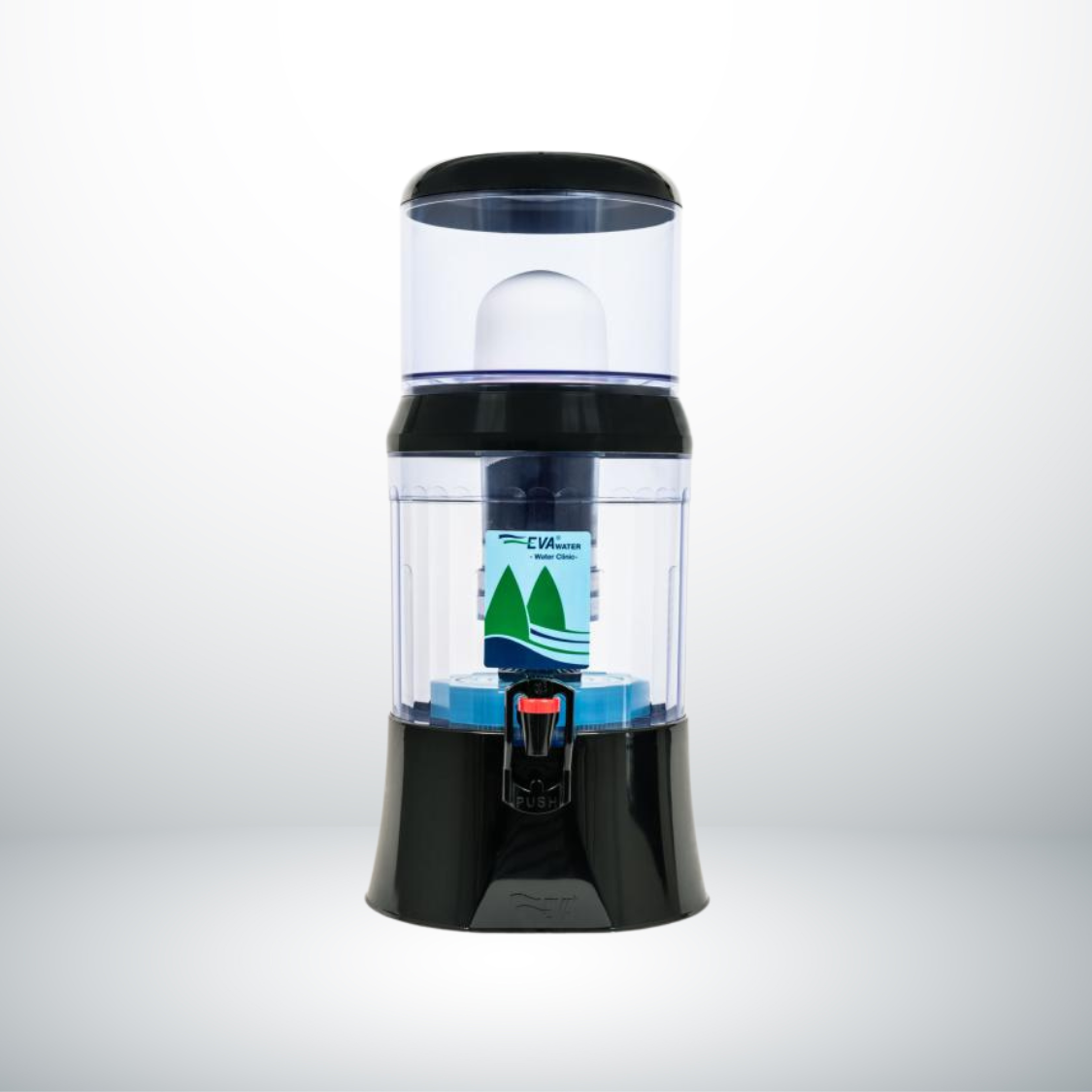 Fontein Eva plc | 7 liter - zwart - zonder magnetisering