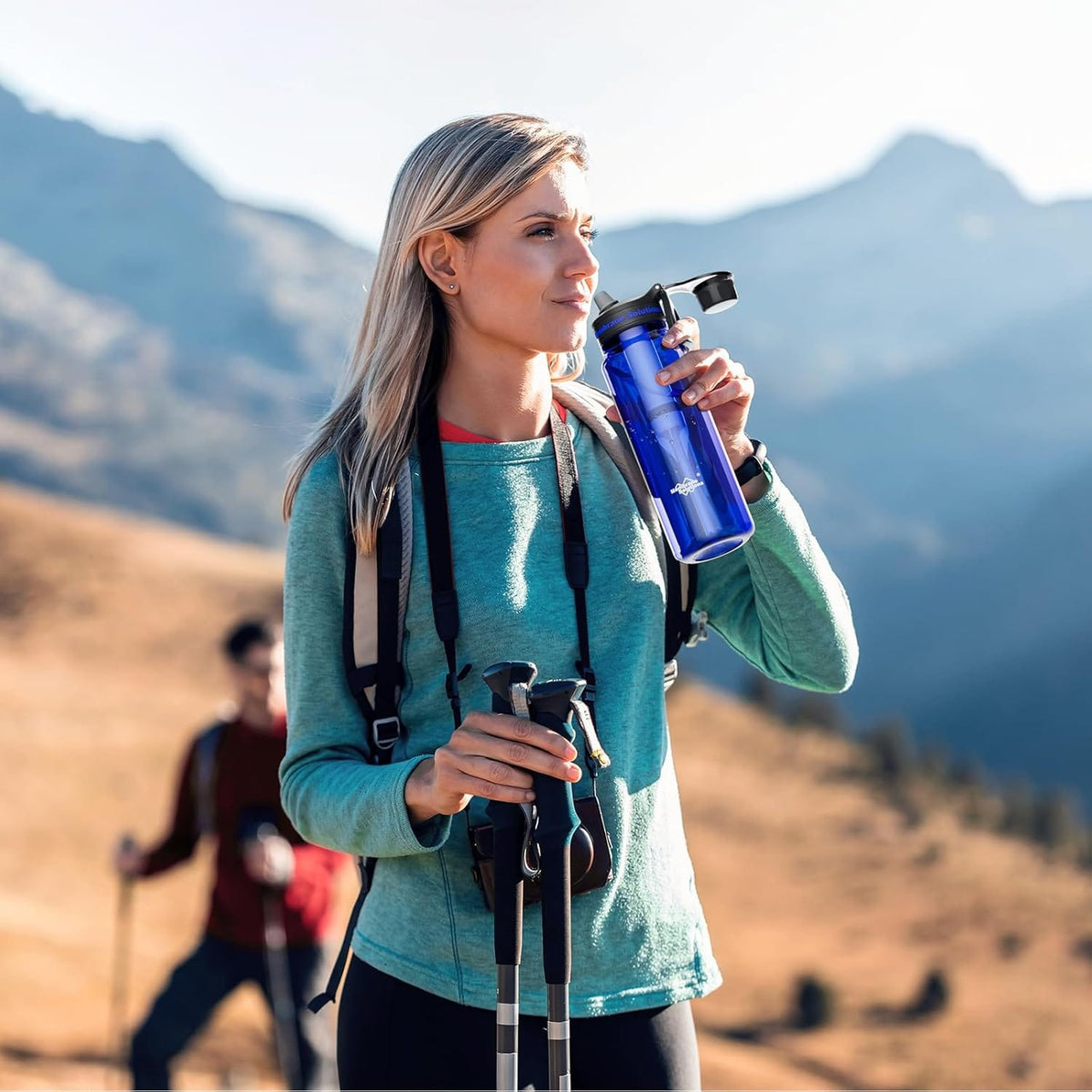Monderma Filtre à Eau 8,5 L Avec 2 Cartouches FTO+ - Système Filtration Par Gravité - Élimine PFAS Et Fluorure