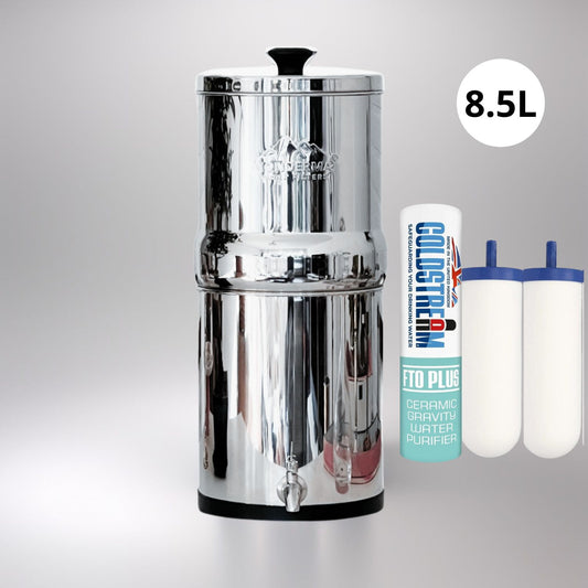 Monderma WaterFilter | 8.5 liter - 2x FTO+ Filters