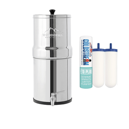 Monderma Water Filter | 8.5 liter - 2x FTO+ Filters