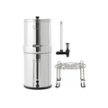 Berkey Berkey Water Filter set Royal Berkey®  Set: Waterfilter 12,3L + Kijkglaskraantje plastic + Standaard