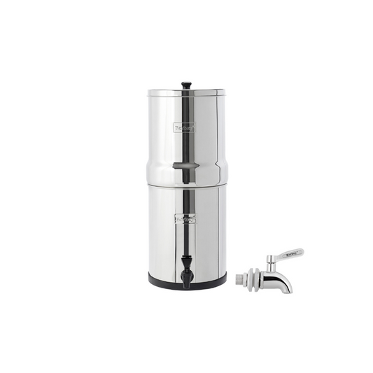 Travel Berkey® 5.6l + Berkey RVS kraantje