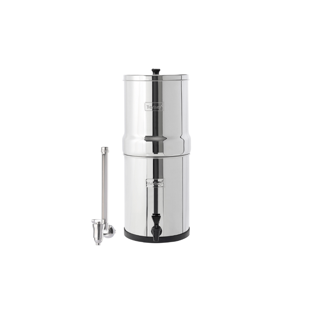 Travel Berkey® 5,6 litres + Berkey® Water View 7 pouces Spigot